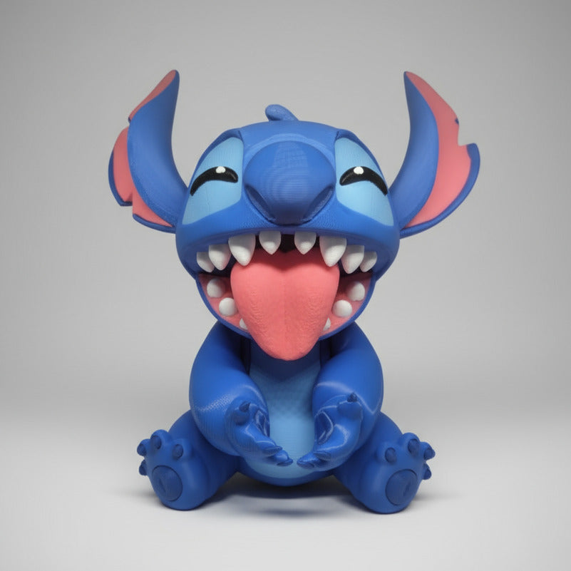Stitch a comer gelado