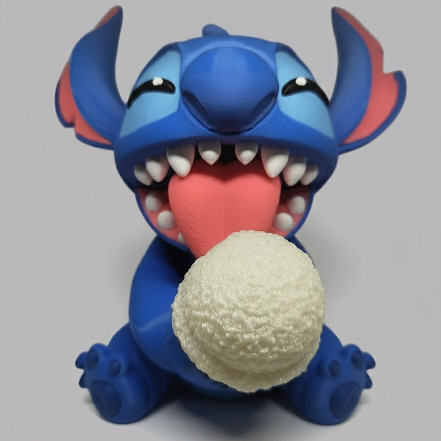 Stitch a comer gelado