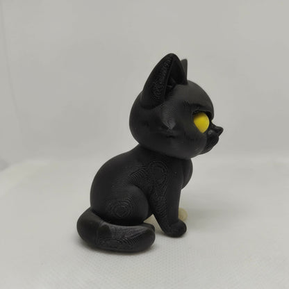 Porta-chaves Gato Meio-Esqueleto